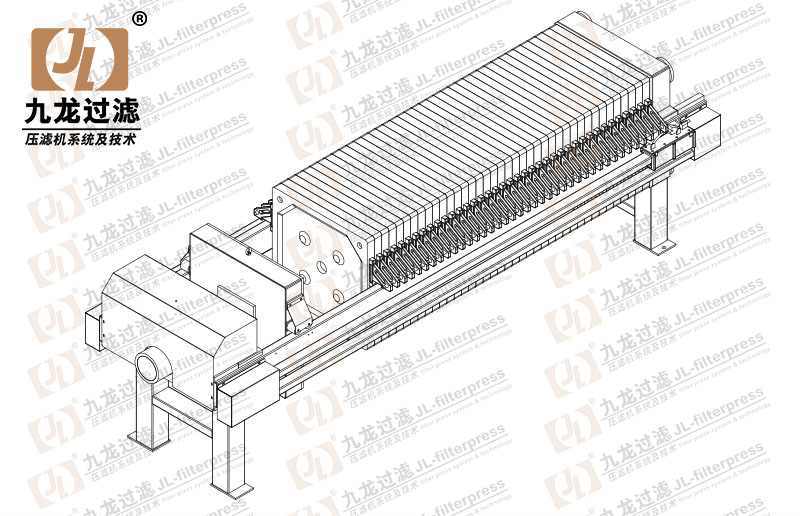 X800廂式拉板壓濾機